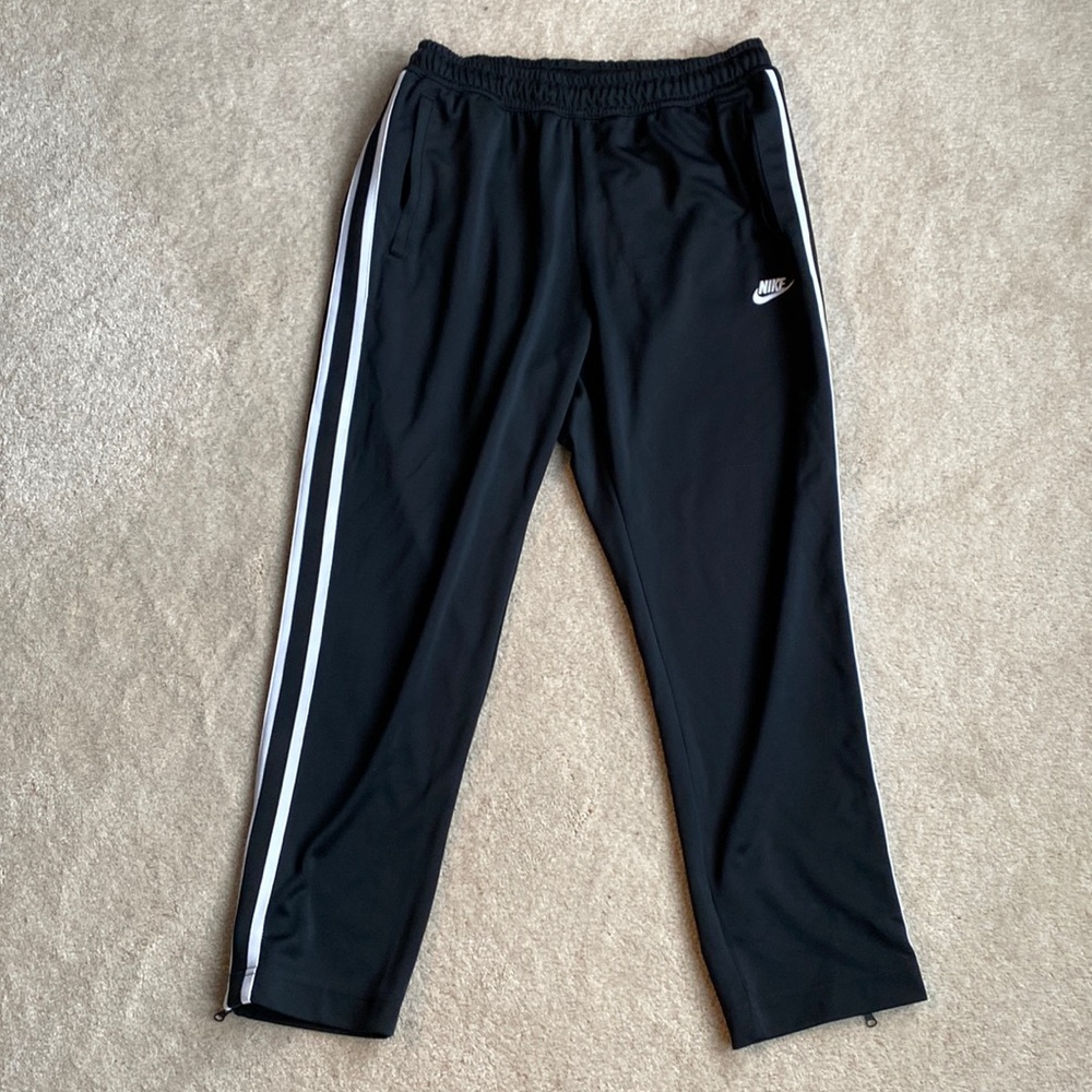 Nike Side Stripe Sweatpants with Zippers